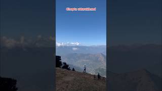 Chopta uttarakhand🤩  heaven  view share ytshort viral subscribe [upl. by Haidadej]