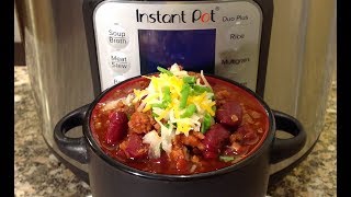 How To Make Instant Pot ChiliRecipes [upl. by Asilehs]