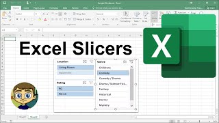 Using Excel Slicers to Filter Data [upl. by Bing]