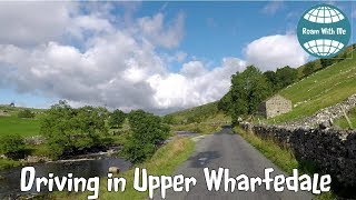 DRIVING IN YORKSHIRE DALES BUCKDEN TO HAWES [upl. by Alyakam256]