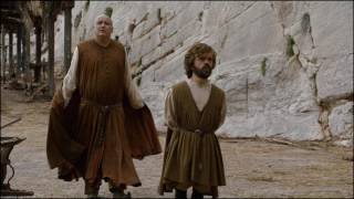 Game of Thrones S6E01  Tyrion and Varys walk through the streets of Meereen [upl. by Acinelav436]