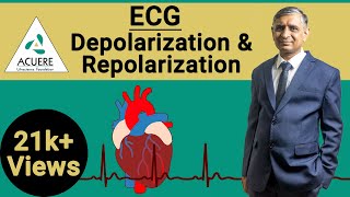 ECG Depolarization and Repolarization by DrShantanu Joshi [upl. by Bibbye]