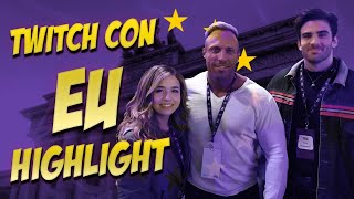 Twitchcon EU Highlights GREEKGODX NEW CRUSH [upl. by Jaynell891]