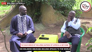 HIS HOLINESS OMUKAMA MULEMA SPEAKS TO THE WORLD 🔴LIVE MULEMA KATIKALAKYEGEGWA DISTRICT [upl. by Amliw]