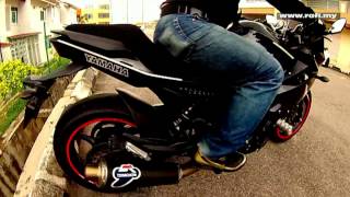 Yamaha XJ6 Diversion with Termignoni Exhaust  Good Sound [upl. by Lessirg]