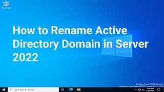 How to Rename Active Directory Domain Name WindowsAdminWorld [upl. by Silver]