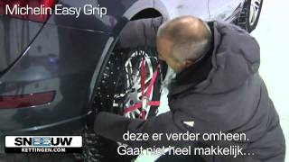 Michelin Easy Grip nieuwe generatie sneeuwkettingen van gevlochten kunststof [upl. by Leoni]