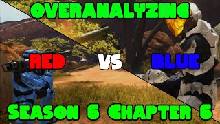 Overanalyzing Red VS Blue Season 6 Chapter 6 [upl. by Aneehsor]