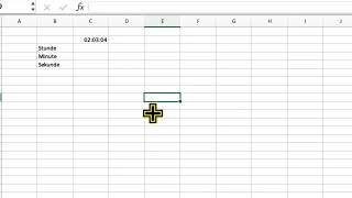 18 6 Excel Zeit Funktion [upl. by Anuqahs]