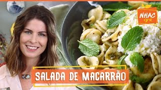 Salada de macarrão com abobrinha grelhada e molho de hortelã  Rita Lobo  Cozinha Prática [upl. by Fallon]