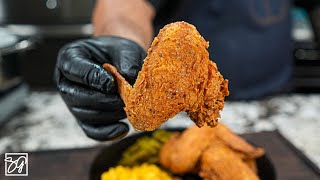 The Secret to the Perfect Fried Chicken Wings [upl. by Dumond]