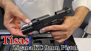 Tisas Zigana KC 9mm Pistol Review and Unboxing [upl. by Quitt]