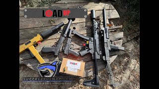 New 147gr Subs LOADUP AMMUNITION TEST FIRE [upl. by Agace]