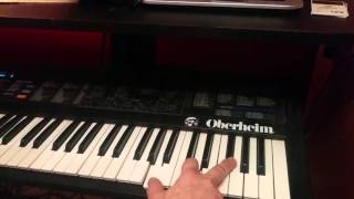 Ramblin Gamblin Man Organ Tutorial Bob Seger [upl. by Tabb678]