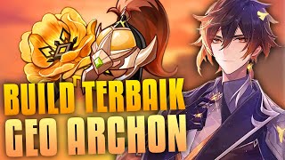 CARA BUILD ZHONGLI THE TRUE GEO ARCHON  F2P Build Tip and tricks  Genshin Impact Indonesia [upl. by Enaoj]