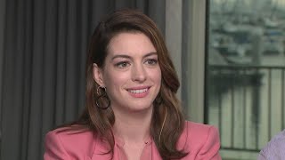 Anne Hathaway Reveals the Hardest Part of Hosting the Oscars Exclusive [upl. by Heffron]