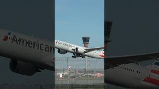 🇺🇸 American Airlines Boeing 7879 Dreamliner Takeoff from London Heathrow Airport shorts [upl. by Lenwood386]