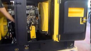 Kipor Diesel Generator KDE38SS3 first start and How to change oil and filters [upl. by Nylesor]