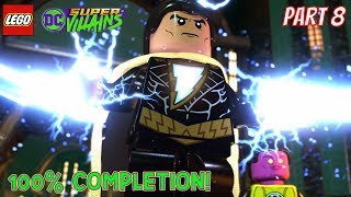 LEGO DC Super Villains 100 Completion – Level 8 Fight At The Museum All Collectibles [upl. by Clo]