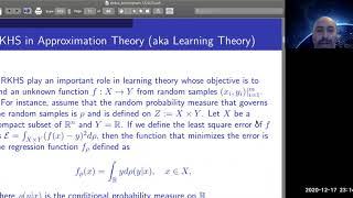 Boumediene Hamzi Machine Learning and Dynamical Systems meet in Reproducing Kernel Hilbert Spaces [upl. by Yates]