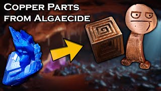 Making Copper Parts from Algaecide [upl. by Assilac]