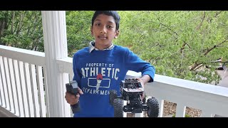 DEERC DE45 Rock Crawler  RC car  Remote Control Car  Unboxing and Demo [upl. by Esdras]