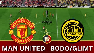 Manchester United Vs Bodo Glimt  UEFA Europa League live scores [upl. by Innattirb427]