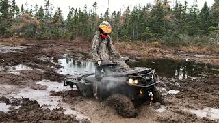 Testing the CanAm Outlander 650 [upl. by Lina]