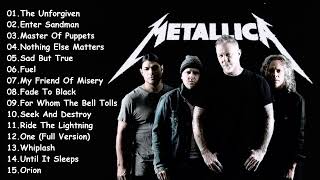 The Top 15 Metallica Songs Of All Time [upl. by Attenhoj]