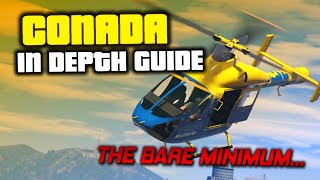 Doing The Bare Minimum GTA Online Conada Helicopter In Depth Guide and Review [upl. by Medina]