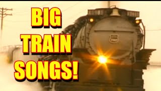 BIG TRAIN SONGS for kids  Lots amp Lots of Trains  James Coffey [upl. by Cowie]