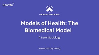 Biomedical Model of Health  Health  AQA ALevel Sociology [upl. by Yzmar19]