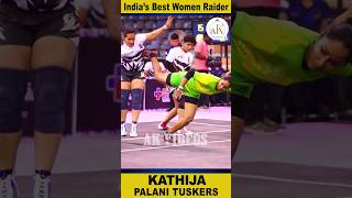 Kathija Pavi back kick specialist 🔥🔥🔥 kabaddi womenskabaddi kathija prokabaddi yuvakabaddi yks [upl. by Hana]