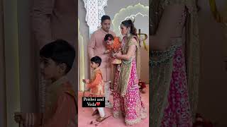 Family Moments Shloka Ambanis Son Pruthvi and Veda Ambanis Precious Times shorts ambaniwedding [upl. by Ahtinak]