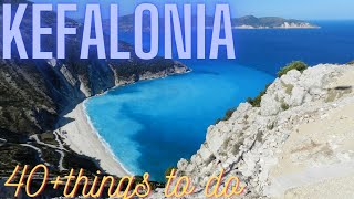 Kefalonia 40 things to do see feel eat and drink in Kefalonia island [upl. by Idet184]