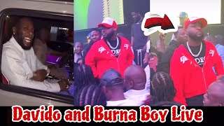 Wizkid in TEARS as Davido and Burna Boy CRUISE in the Street of Abuja [upl. by Monjo568]