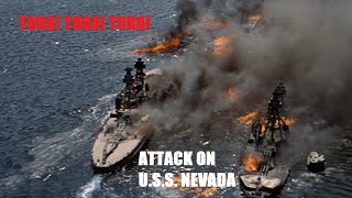 TORA TORA TORA Attack On USS Nevada4K [upl. by Rutherford486]