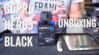 GOPRO HERO5 BLACK UNBOXING [upl. by Aelrac]