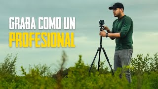 Como grabar videos CINEMATICOS con tu CELULAR 📱🎬 [upl. by Aserehtairam]