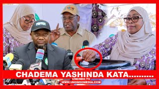 WAZIRI ATANGAZA RASMI MATOKEO YA UCHAGUZI WA SERIKALI ZA MITAA CHEDEMA YASHINDA KATA [upl. by Lexi]