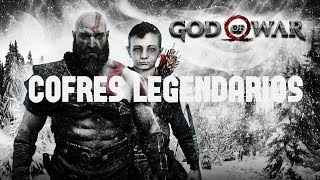 God Of War 4 PS4  Guia 100  Todos los Cofres Legendarios Comentado [upl. by Ajiam]