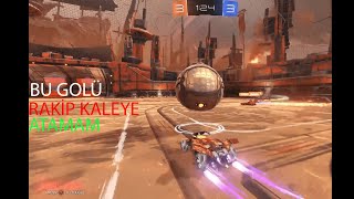 KENDİ KALEME ATTIĞIM EN GÜZEL GOL ROCKET LEAGUE [upl. by Burr594]