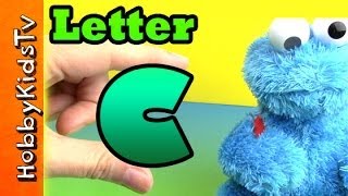 Learn Letter C  Using Real Items by HobbyKidsTV [upl. by Ruscher]