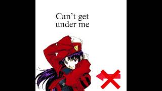 I Just Threw Out the Love of My Dreams capcut edit evangelion misato nge kaji animeedit [upl. by Hacker]