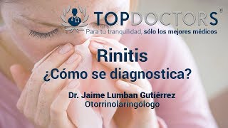 Rinitis ¿Cómo se diagnostica [upl. by Anirbas]