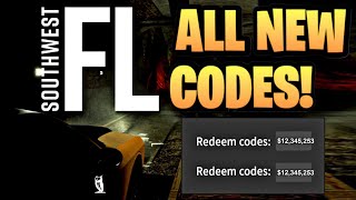 NEW ALL WORKING CODES FOR SOUTHWEST FLORIDA IN 2024 ROBLOX SOUTHWEST FLORIDA CODES [upl. by Anrehs676]