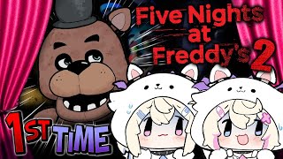 【FIVE NIGHTS AT FREDDYS 2】round 2 of no paws menu jumpscares 🐾 【FUWAMOCO】 [upl. by Amre196]