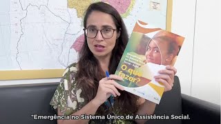 Cartilhas sobre a atuação do SUAS em emergências [upl. by Yablon]