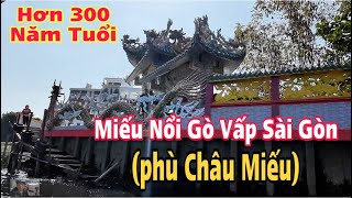 Miếu Nổi Gò Vấp Tên Là Phù Châu Miếu Hơn 300 Năm Tuổi Nằm Giữa Dòng Sông [upl. by Ordnael]