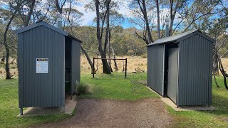 3 Composting Toilets at Thredbo Diggings Campground NSW [upl. by Etteb644]